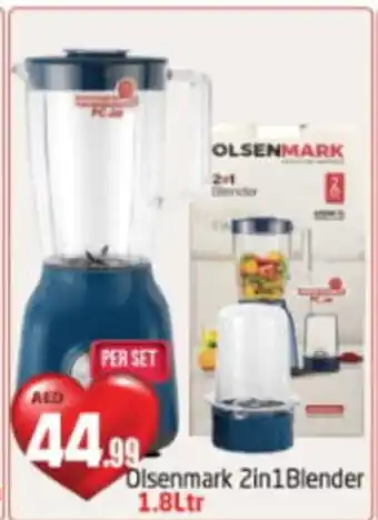 Delta Centre Olsenmark 2in1Blender 1.8Ltr offer