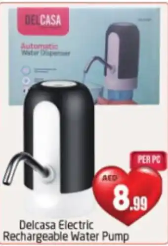 Delta Centre Delcasa Electric Rechargeable Water Pump offer