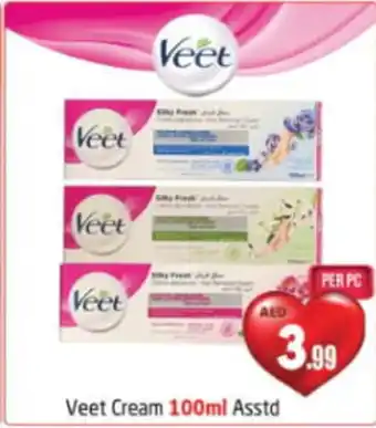 Delta Centre Veet Cream 100ml Asstd offer