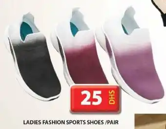 Grand Hyper Market LADIES FASHION SPORTS SHOES/PAIR offer