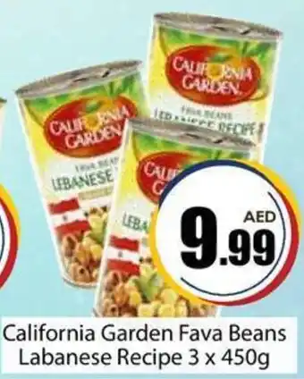 Amber California Garden Fava Beans Labanese Recipe 3 x 450g offer