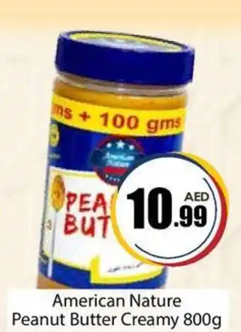 Amber American Nature Peanut Butter Creamy 800g offer