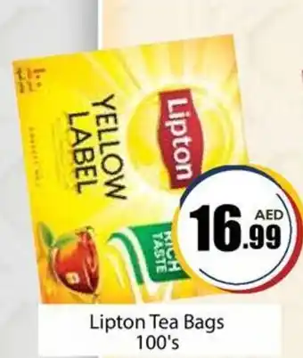 Amber Lipton Tea Bags 100s offer