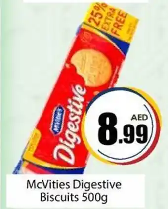 Amber McVities Digestive Biscuits 500g offer