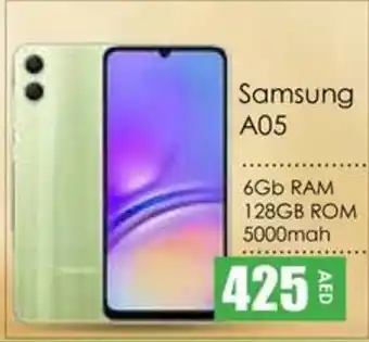 Amber Samsung A05 offer