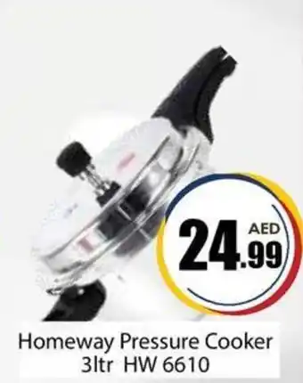 Amber Homeway Pressure Cooker 3ltr HW 6610 offer