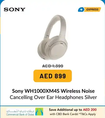 Sharaf DG Sony WH1000XM4S Wireless Noise offer