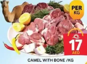 Grand Hyper Market CAMEL WITH BONE/KG offer