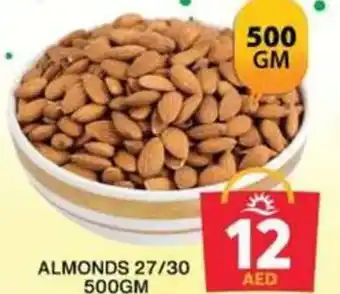 Grand Hyper Market ALMONDS 27/30 500GM offer