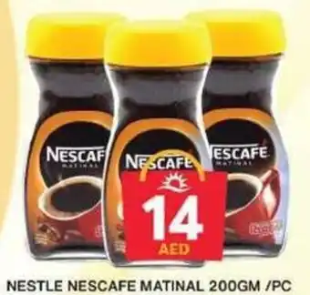 Grand Hyper Market NESTLE NESCAFE MATINAL 200GM/PC offer