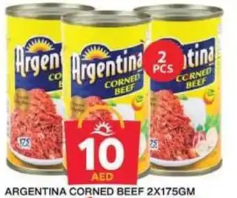 Grand Hyper Market ARGENTINA CORNED BEEF 2X175GM offer