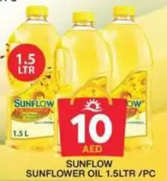 Grand Hyper Market SUNFLOW SUNFLOWER OIL 1.5LTR/PC offer