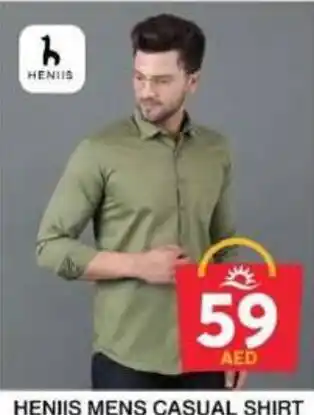 Grand Hyper Market HENIIS MENS CASUAL SHIRT offer
