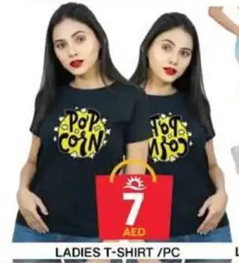 Grand Hyper Market LADIES T-SHIRT /PC offer