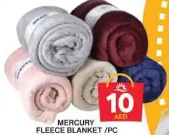 Grand Hyper Market MERCURY FLEECE BLANKET /PC offer