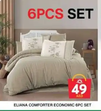Grand Hyper Market ELIANA COMFORTER ECONOMIC 6PC SET offer