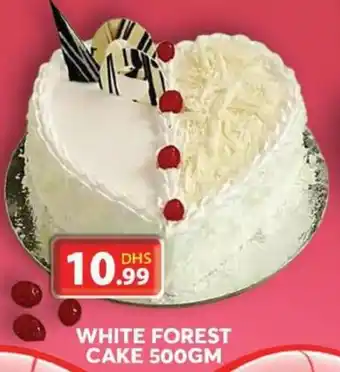 Grand Mall Sharjah WHITE FOREST CAKE 500GM offer