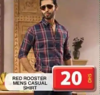 Grand Mall Sharjah RED ROOSTER MENS CASUAL SHIRT offer