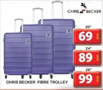 Grand Mall Sharjah CHRIS BECKER FIBRE TROLLEY offer