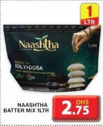 Grand Mall Sharjah NAASHTHA BATTER MIX 1LTR offer