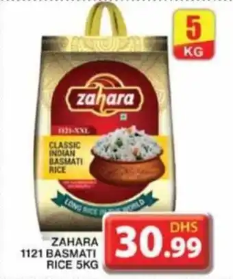 Grand Mall Sharjah ZAHARA 1121 BASMATI RICE 5KG offer