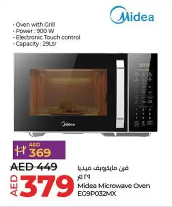Lulu Hypermarket Midea Microwave Oven EG9P032MX offer