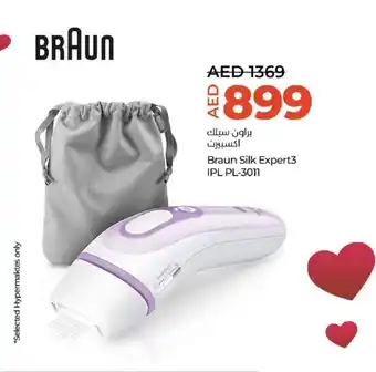 Lulu Hypermarket Braun Silk Expert3 IPL PL 3011 offer