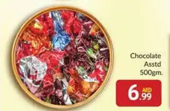 Bluemart Chocolate Asstd 500gm offer