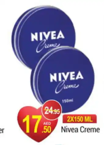 New W Mart NIVEA Creme 2 x 150 ml offer