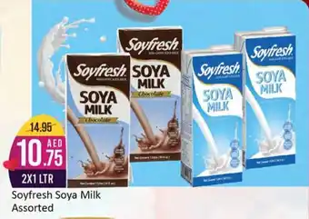 West Zone Supermarket Soyfresh Soya Milk Assorted offer