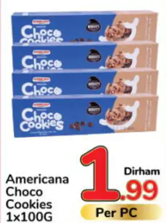 Day To Day Americana Choco Cookies 1x100G offer