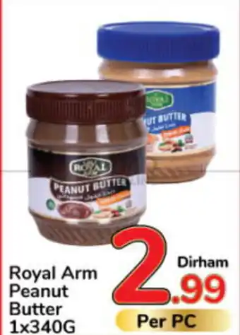 Day To Day Royal Arm Peanut Butter 1x340G offer