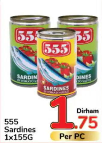 Day To Day 555 Sardines 1x155G offer