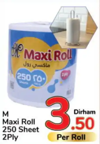 Day To Day M Maxi Roll 250 Sheet 2Ply offer