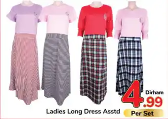 Day To Day Ladies Long Dress Asstd offer