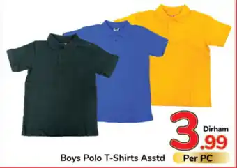 Day To Day Boys Polo T-Shirts Asstd offer