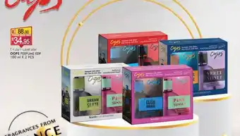 KM Trading OOPS PERFUME EDP 100 ml X 2 PCS offer