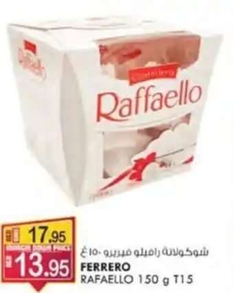 KM Trading FERRERO RAFAELLO 150 g T15 offer