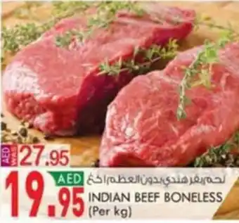 KM Trading INDIAN BEEF BONELESS (Per kg) offer