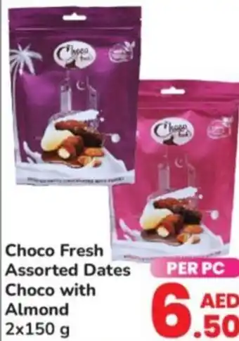 Day To Day Choco Fresh Assorted Dates Choco with Almond 2 x 150g offer