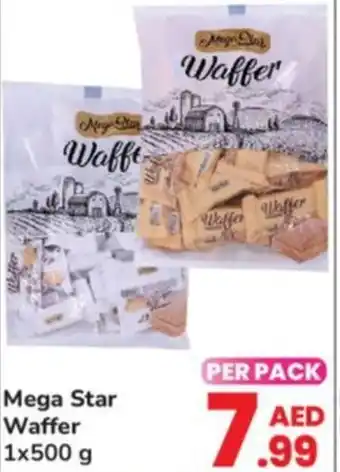 Day To Day Mega Star Waffer 1x500 g offer