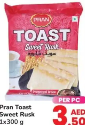 Day To Day Pran Toast Sweet Rusk 1 x3 00g offer