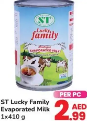 Day To Day ST Lucky Family Evaporated Milk 1x410 g offer