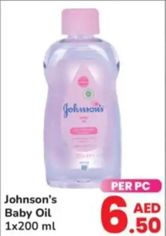 Day To Day Johnson's Baby Oil 1 x 200 mL offer