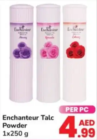 Day To Day Enchanteur Talc Powder 1 x 250g offer