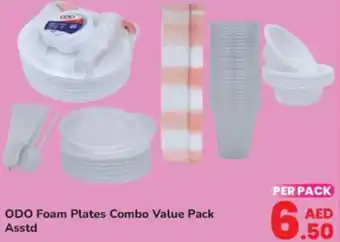 Day To Day ODO Foam Plates Combo Value Pack Asstd offer