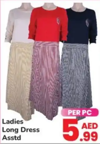 Day To Day Ladies Long Dress Asstd offer