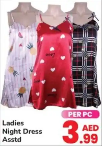 Day To Day Ladies Night Dress Asstd offer