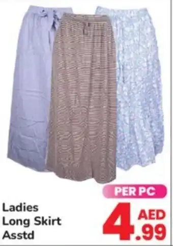 Day To Day Ladies Long Skirt Asstd offer