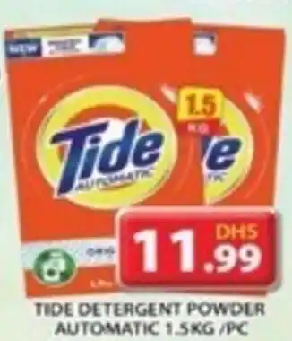 Grand Hyper Market TIDE DETERGENT POWDER AUTOMATIC 1.5KG offer